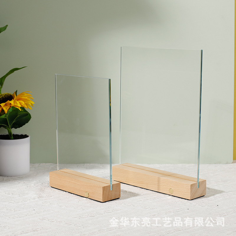 Picture of Hammer glass painting accessories manufacturers wholesale luminous plug-in lamp holder night light desktop table 520 Valentine's Day gifts