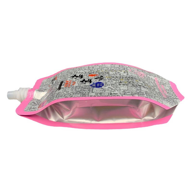 Supply Four-side sealing nozzle bag hydrogen-rich water high barrier composite bag thickened aluminum foil liquid packaging bag