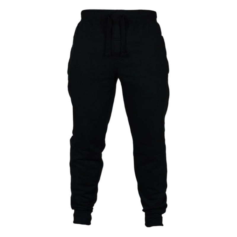 Men's Casual Solid Color All-match Sweatpants Spring and Autumn Sports Breathable Harlan Pants Fashion All-match Foot-length Pants