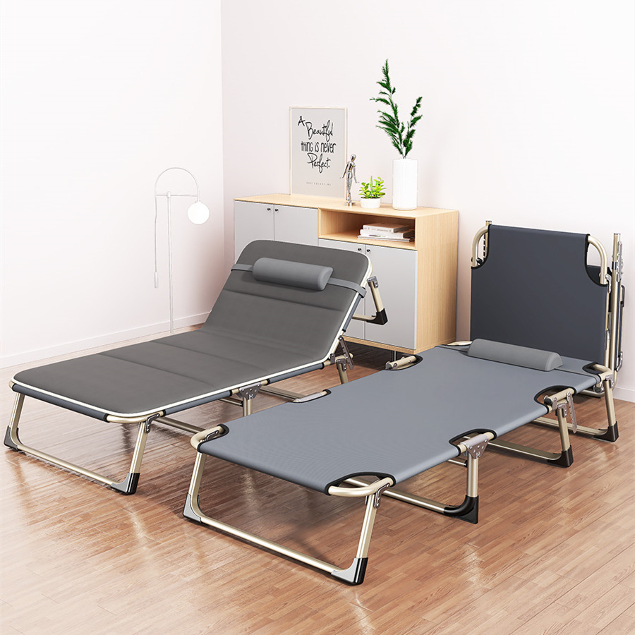 Picture of Wholesale Multifunctional Recliner Simple Folding Bed Companion Bed Nap Rental Room Single Bed Lunch Break Office Camp Bed