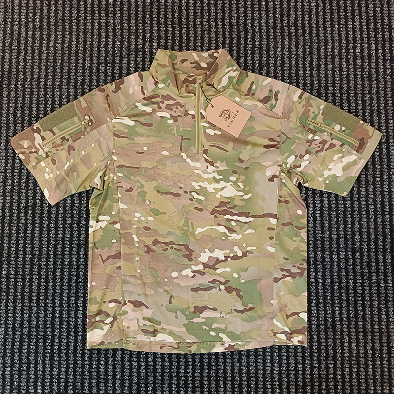 Picture of Pioneer Breathable Quick-drying Clothes Outdoor Half-sleeve Camouflage Tactical Short-sleeve Quick-drying T-shirt