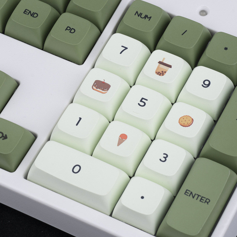 Picture of Matcha Arabic Korean Thai Japanese phonetic sublimation small full set of boxed XDA key cap cross-border hot sale