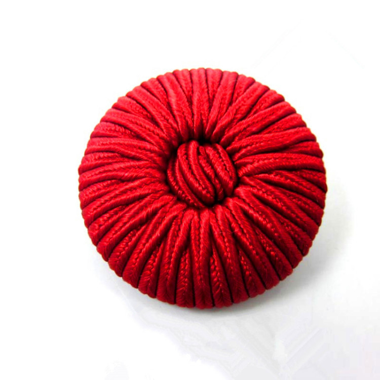 Picture of Button Specializes in Hand-Decorated Buttons for Women's Outwears, Cashmere Sweaters, Mink Buttons, Black and White