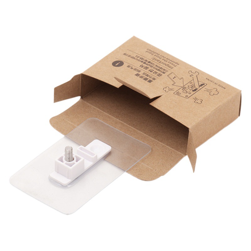 Picture of Punch-free Bathroom Storage Rack Toilet Wall Hanger Toilet Waterproof Shelf Special Non-marking Sticker Accessories