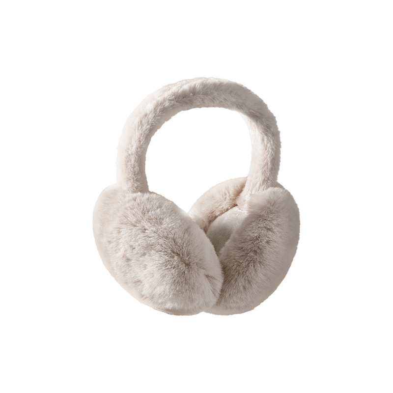 Picture of MEETSUNNY Sweet Girl Ear Warm Winter Cycling Commuter Ear Protection Plush Ear Bag Thickened Warm Earmuffs Women