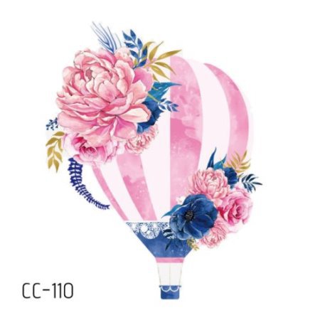 Picture of New waterproof flower tattoo stickers fashion small fresh face stickers fashion Photo Studio Art Stickers