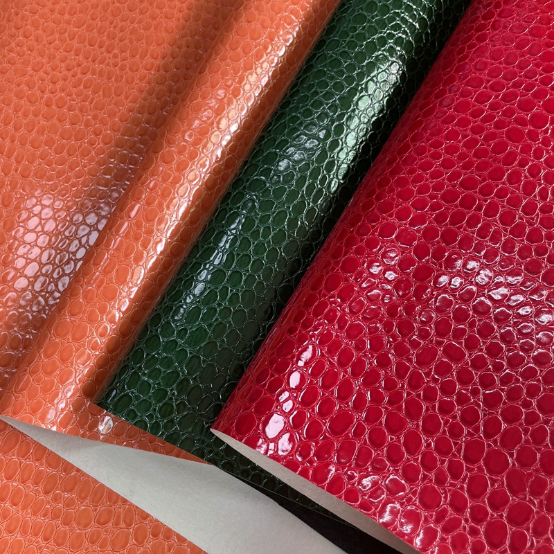 PVC Crystal Pebble Artificial Leather High-gloss Stone Pattern Home Decoration Electronic Packaging Protective Leather Cover Furniture Leather