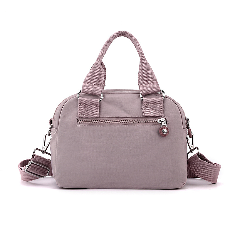 Picture of Lightweight waterproof nylon cloth bag casual messenger bag new versatile small square bag trendy women's shopping handbag