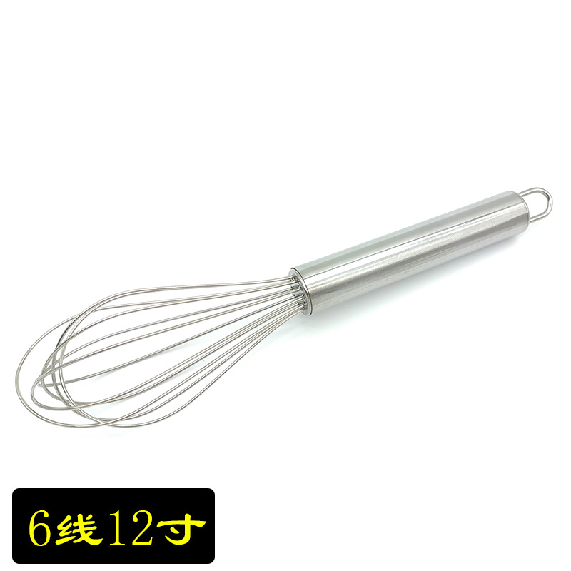Picture of Baking tools egg beater stainless steel bold blender semi-automatic egg beater manual Mini Silicone dispenser