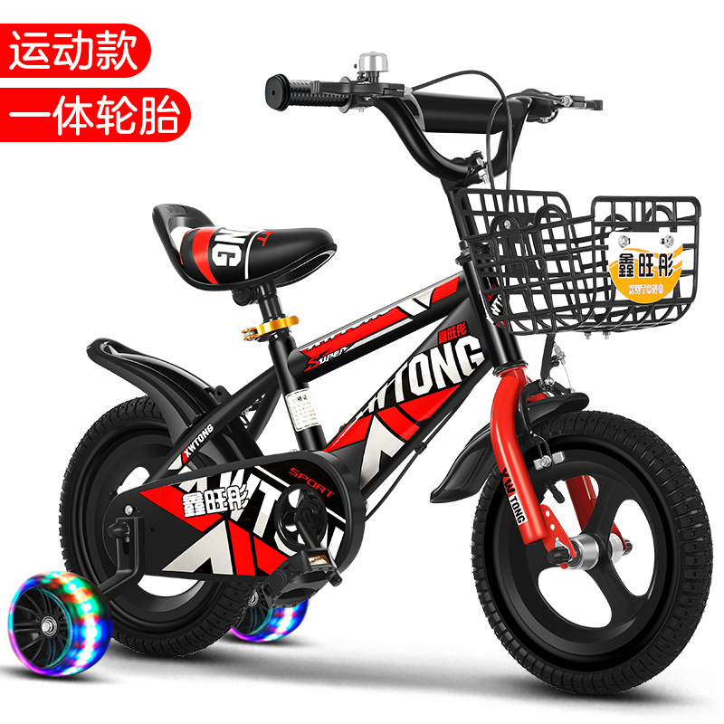 Picture of Children's Bicycle Cycling Bicycle 12 Inches 14 Inches 16 Inches 18inch 20inch Small, Medium and Large Kidsren's Bicycles Light Bicycles