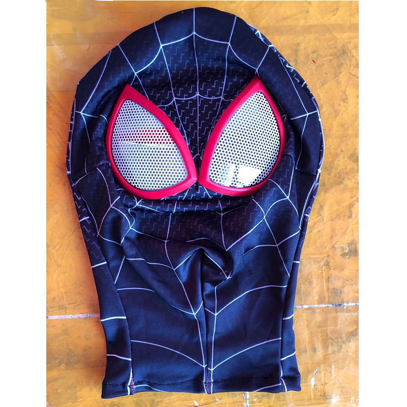 Picture of Spiderman Adult Mask Headgear Expedition Steel Miles Remy Mask Milk Silk Headgear Halloween Mask
