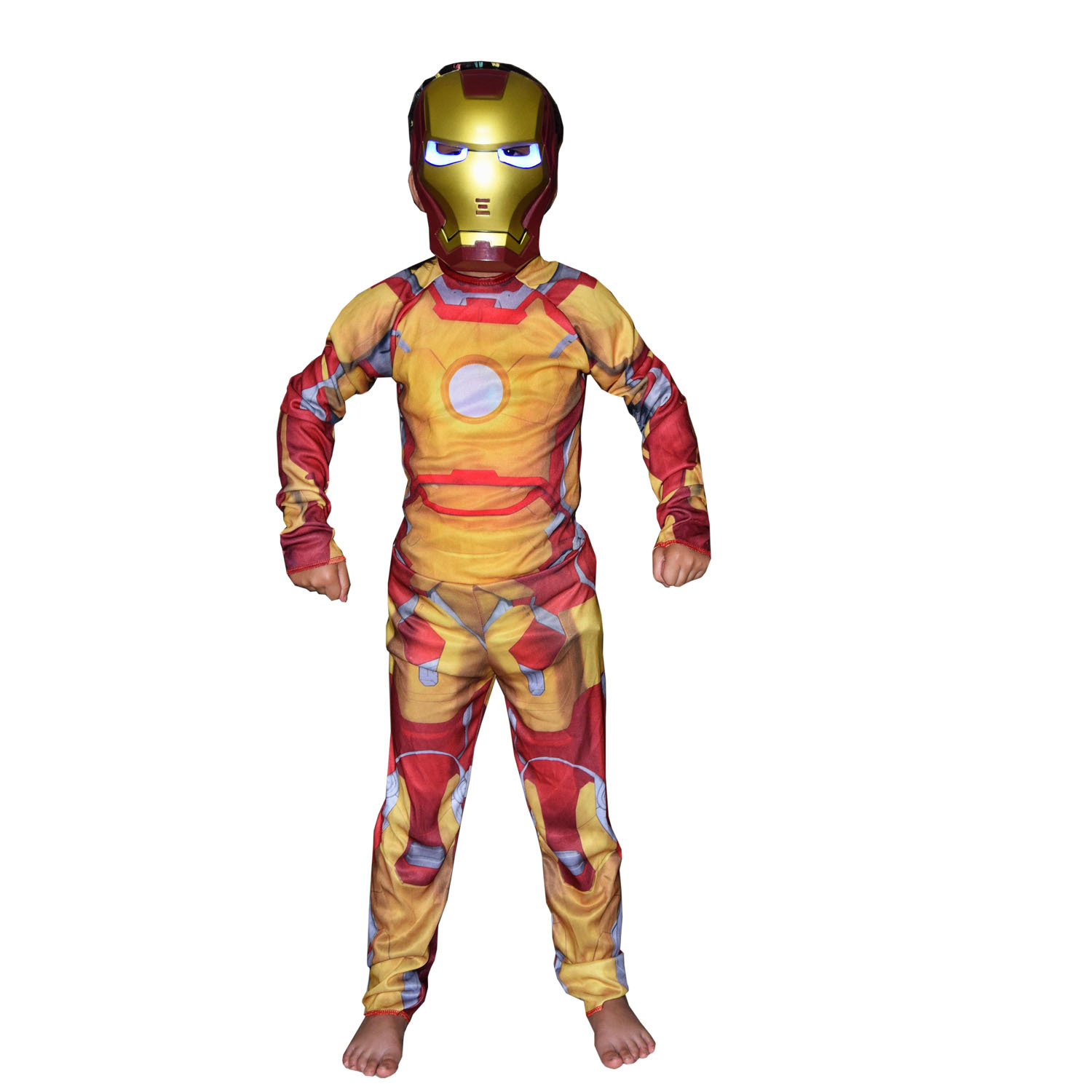 Picture of Spring and Autumn Iron Man Costume Stage Performance Suit Cosplay Children's Avengers Trendy Performance Costume
