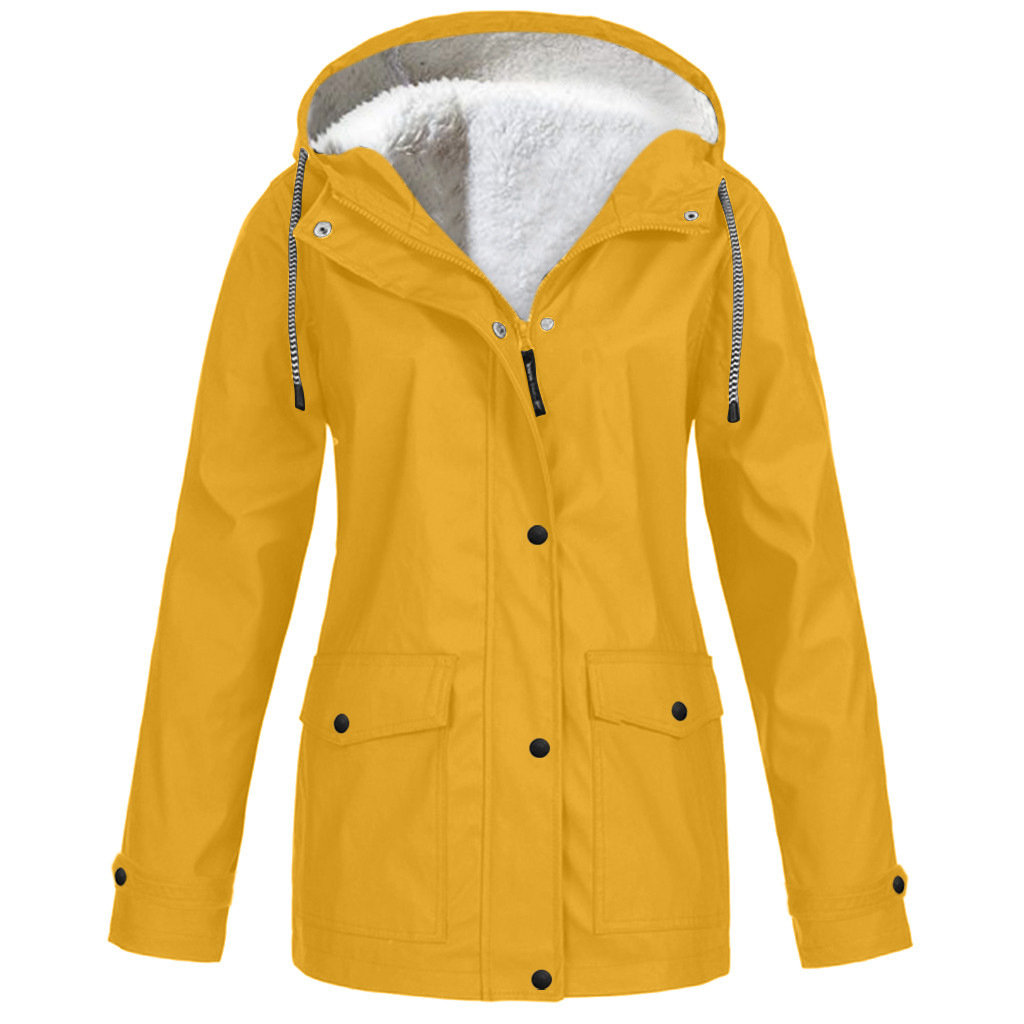 Picture of 2022 Amazon ebay Explosions European and American Autumn and Winter fleece-lined Jacket Outdoor Mountaineering Suit Hooded Jacket Rustic Jacket
