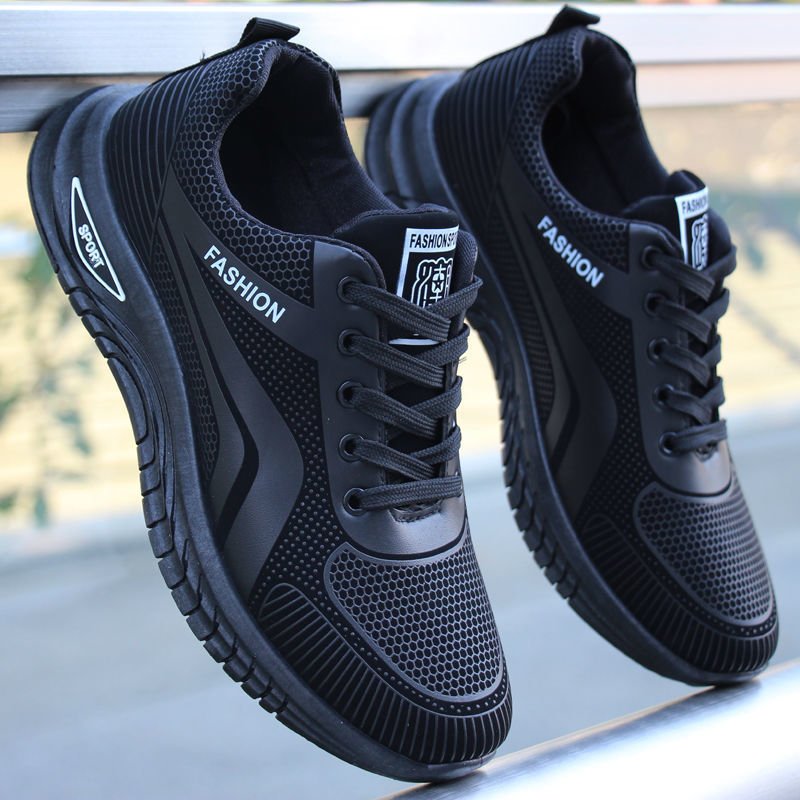 Picture of Soft-Soled Wear-Resistant Men's Shoes 2025 Autumn and Winter Men's Leather Casual Shoes Stain-Resistant Waterproof Shoes Comfortable Lightweight Sports Shoes for Men