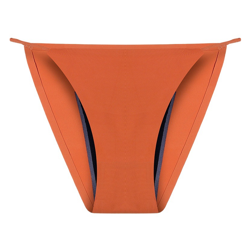 Cross-border thong women's physiological underwear four-layer leak-proof plus size Ice Silk seamless menstrual underwear women's foreign trade Wholesale