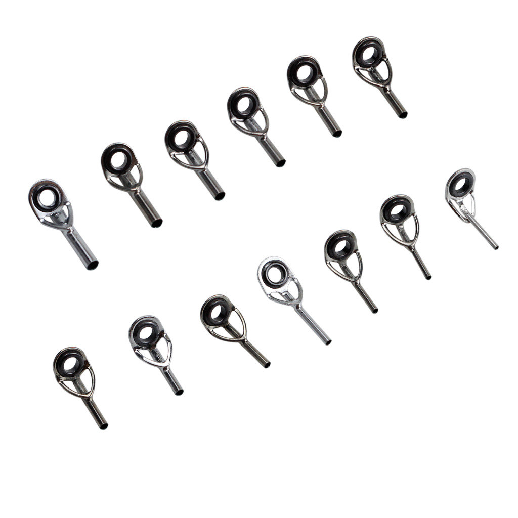 Picture of High hunting rock rod top ring leading eye rock fishing sea rod leading eye guide ring accessories Luya crossing wire ring cross-border fishing gear fishing rod