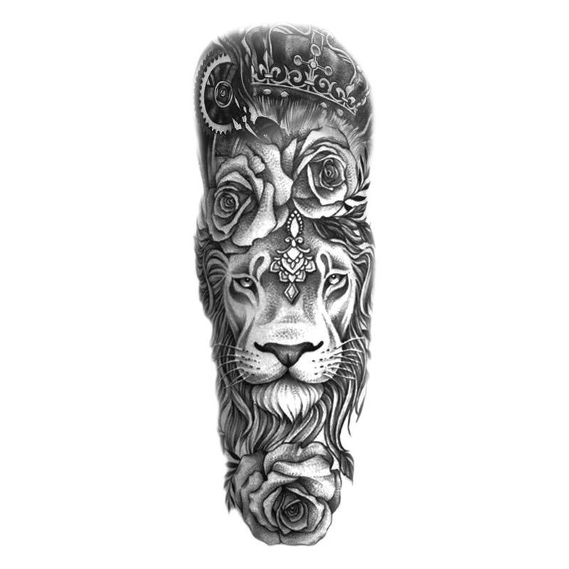 Spot wholesale full arm tattoo stickers Amy arm waterproof tattoo stickers Europe and the United States full arm waterproof tattoo stickers