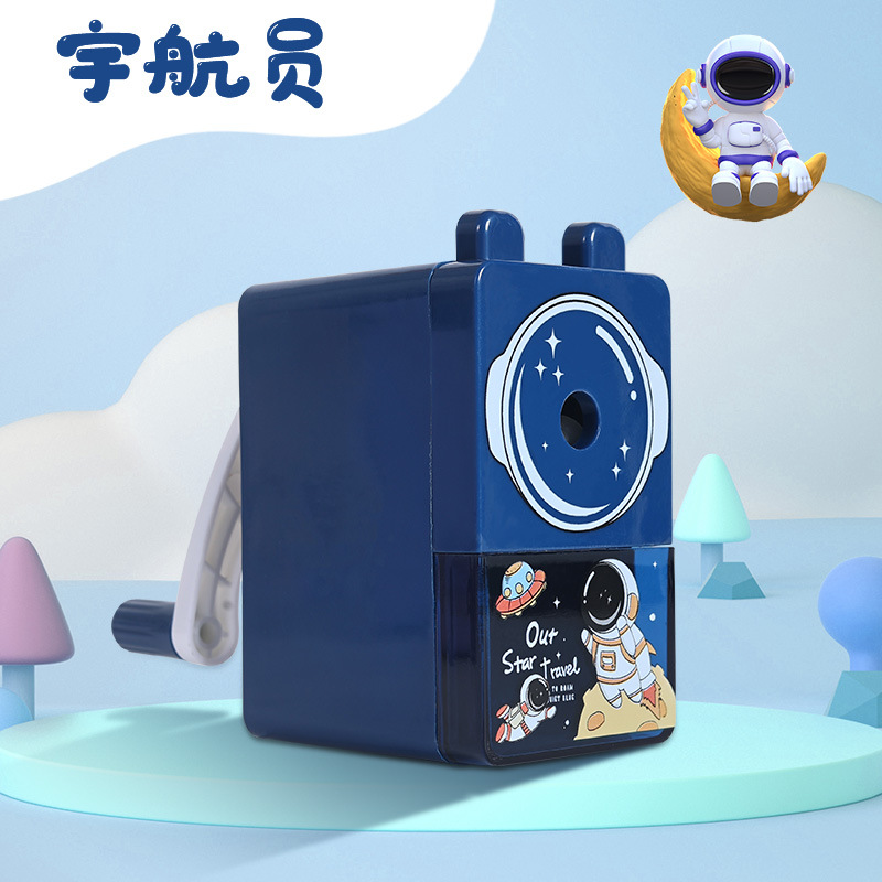 Picture of Oberchan Mini small size Pencil sharpener Cute Stationery Small Portable Spin Pencil sharpener for Children and Primary School Students