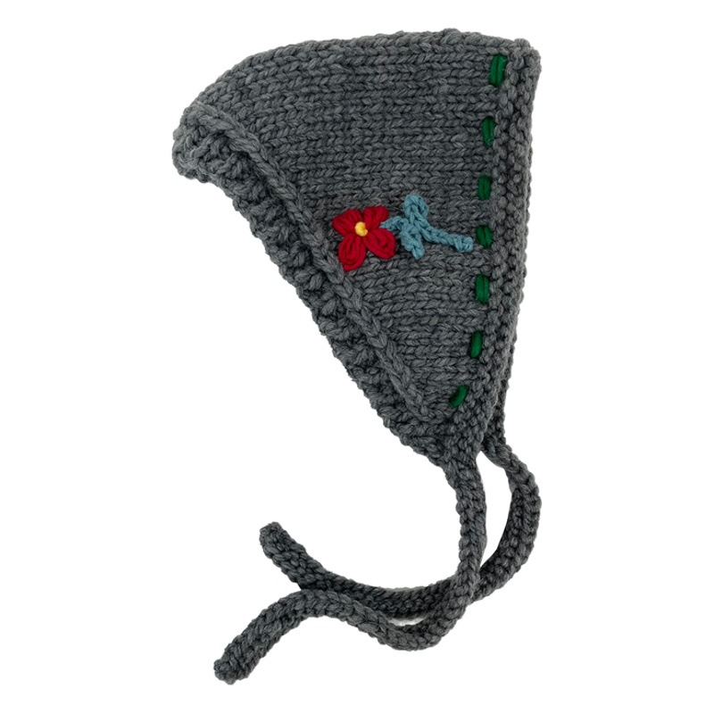 Korean Style ins Handmade Wool Flower Tie Headscarf Soft Girl Cute Girl Earmuffs Winter Ear Warm Earmuffs