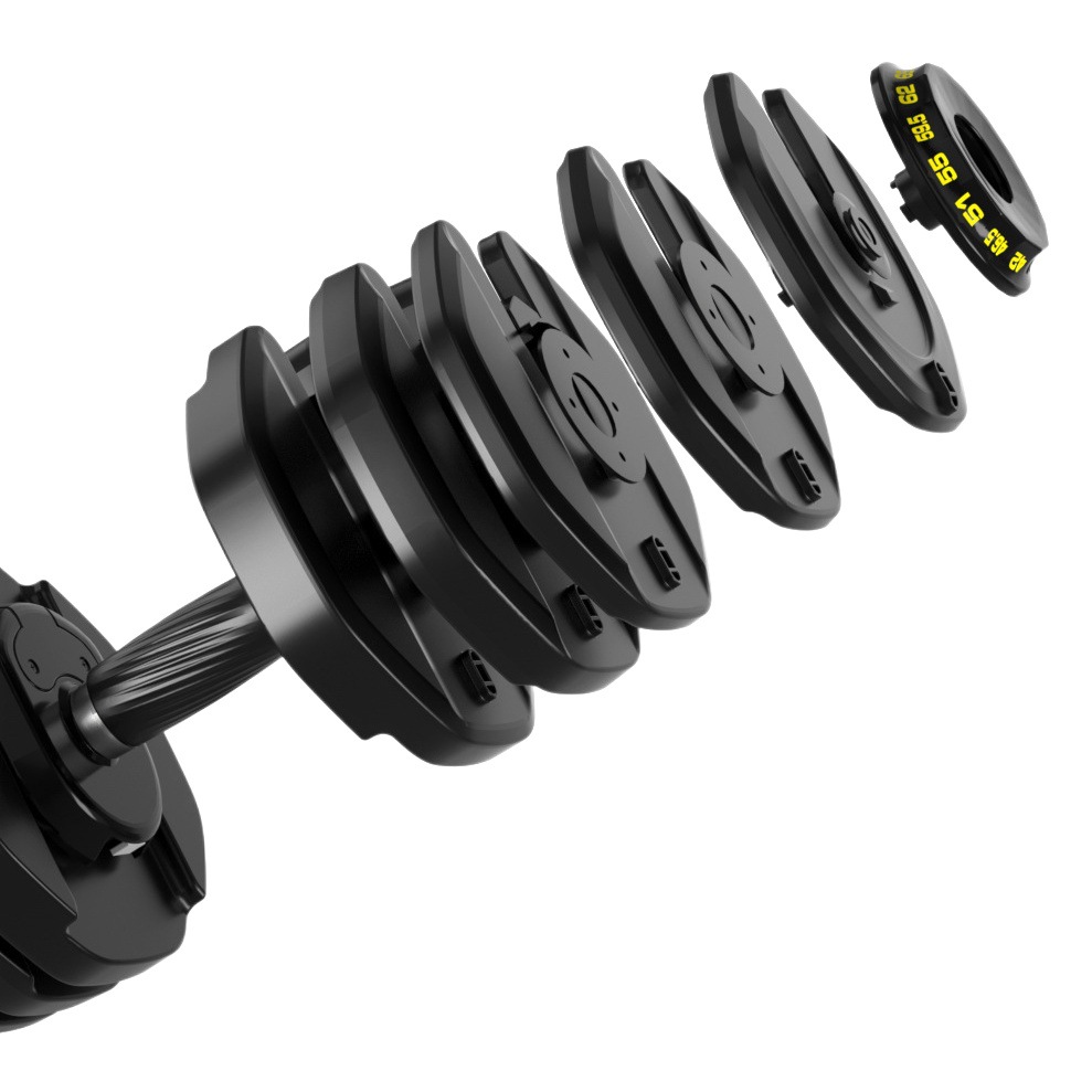 Tezewa Automatic Fast Adjustable Weight Dumbbells for Men and Women Home Fitness Equipment Smart Adjustable Dumbbells