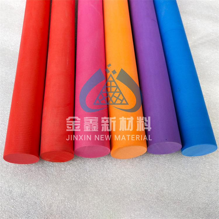 Processed red EVA cylinder 40 * 500mm sports fence anti-collapse EVA stick anti-injury EVA long stick