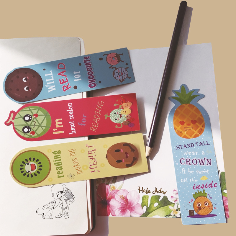 Picture of Cross-Border E-Commerce Scented Bookmarks, Special-Shaped Patterns, Children's Exchange Gift Bookmarks, Paper Scented Bookmarks in Stock