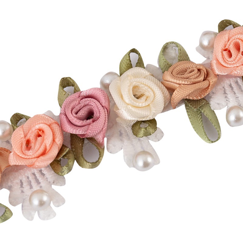 2.5CM wide color flower embroidery lace lace garment accessories decorative diy bag neckline skirt material