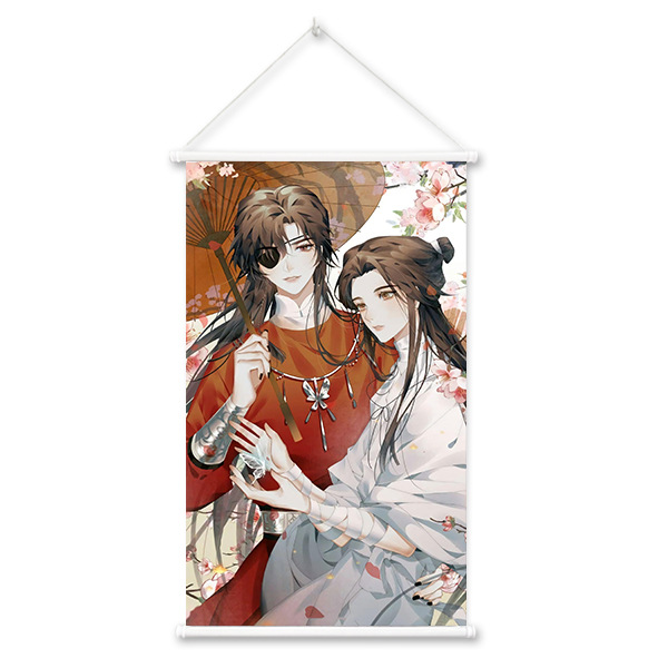 Picture of Shenzhen factory God blessing hanging painting wholesale comic exhibition peripheral scroll painting spray painting secondary yuan Anime Poster