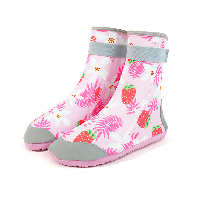 Picture of High-Top Family Kidsren's Adult Outdoor River Tracing Shoes Thickeneded Non-Slip Beach Socks Home Floor Shoes Swimming Shoes