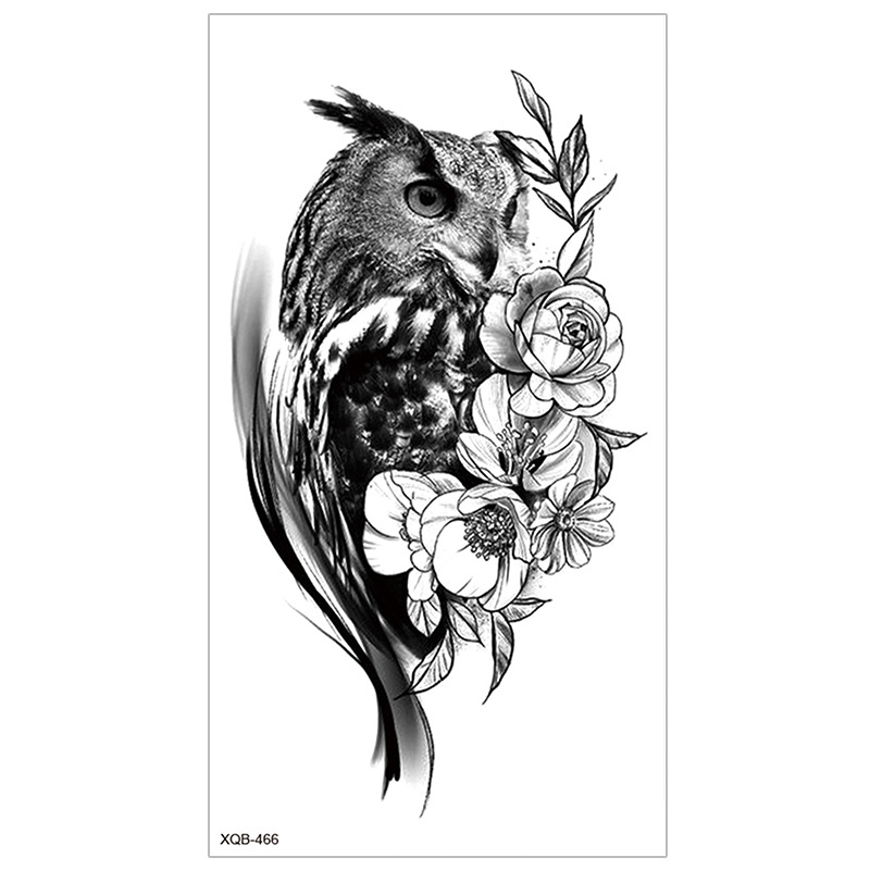 Picture of New Half Arm Tattoo Stickers Cross-border Amazon Hot Selling Set Dark European and American Realistic Waterproof Tattoo Stickers Wholesale