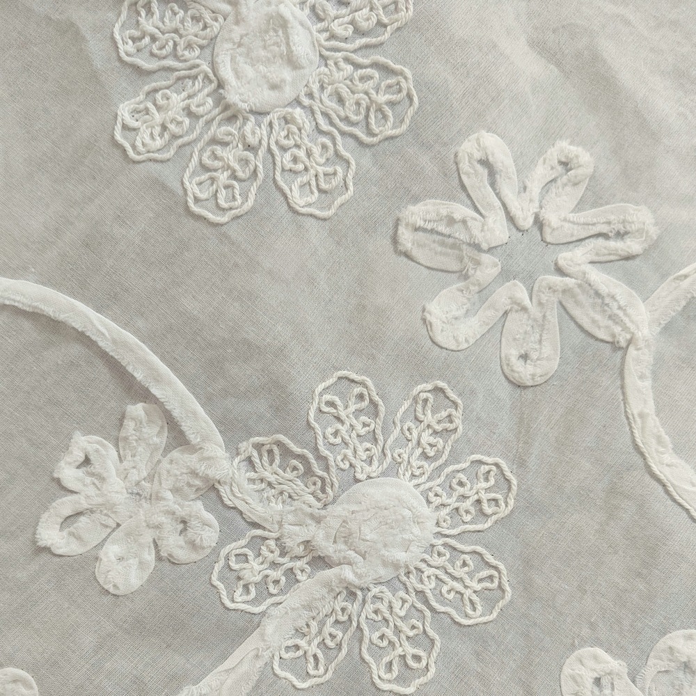 Eg-1901014-9 9088 Combed Cotton Cord Embroidery 9 Loops Stereo Embroidery