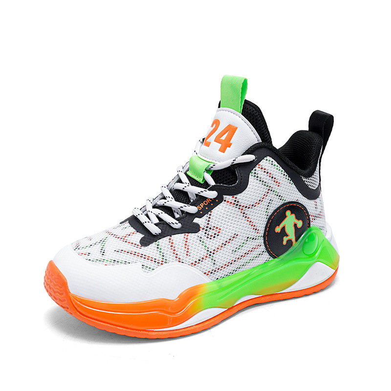 Picture of Banbu Jordan children's shoes children's basketball shoes 2024 summer new mesh breathable children's leisure sneaker tide