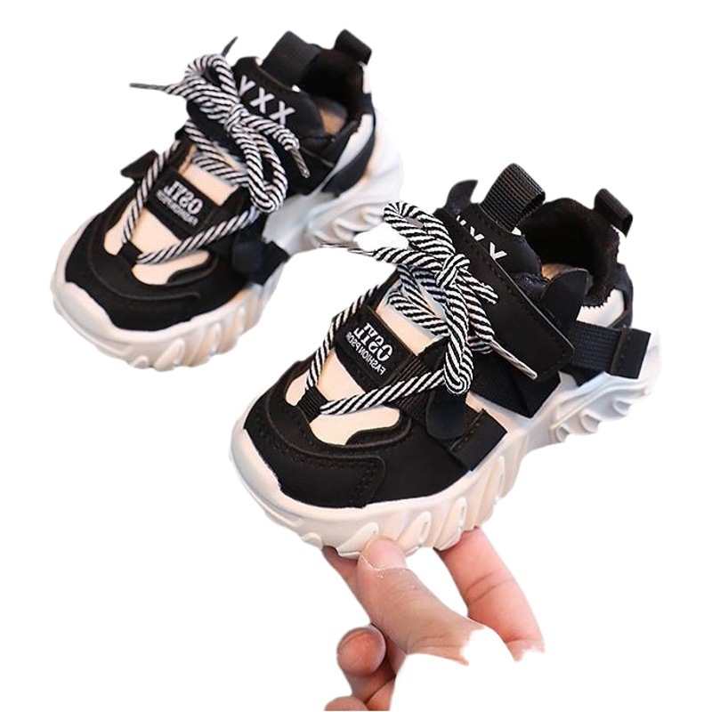 Infant children's shoes soft bottom toddler shoes Spring and Autumn new girls sneaker boys breathable mesh shoes baby shoes