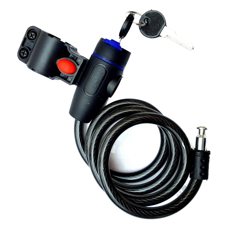 Bicycle chain lock wire lock ring lock mountain bike anti-theft lock bicycle lock