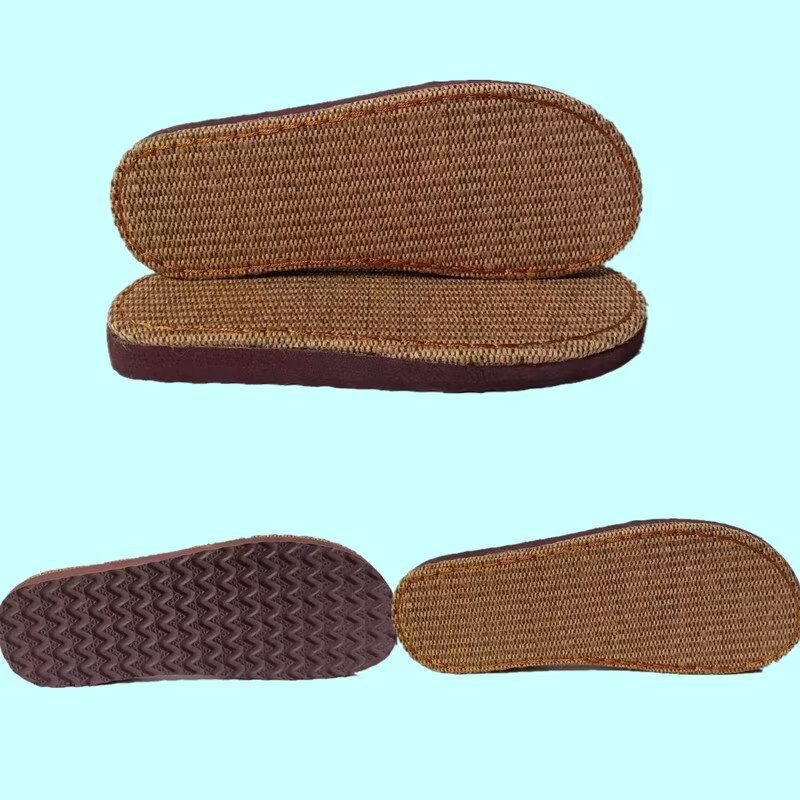 Picture of Ruziniu slipper sole summer sole single-layer linen slope sole homemade diy hand-woven non-slip sole