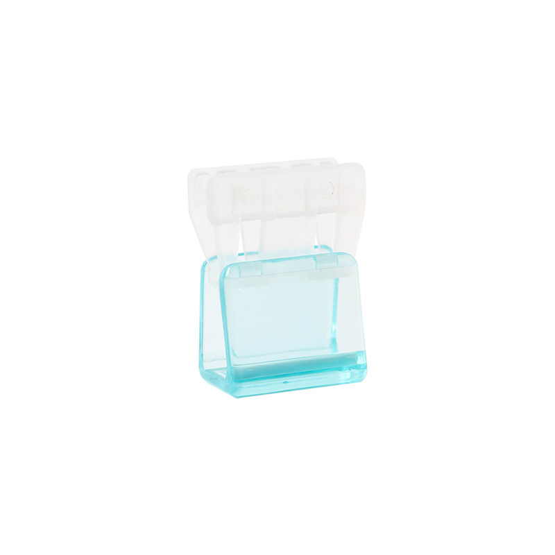 Picture of Push Clip Transparent Color Small Clip Office File Sliding Clip Student Test Paper Data Storage Fixed Push Clip