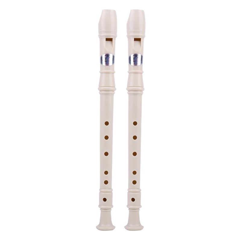 Swan student children plastic clarinet six-hole eight-hole German treble white flute foreign trade domestic trade clarinet