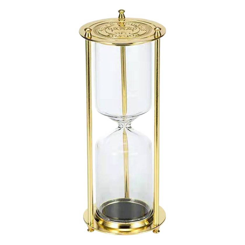 Decoration High-End Timer Glass Creative Hourglass Quicksand Brushing Timer Time Retro Mini Hourglass