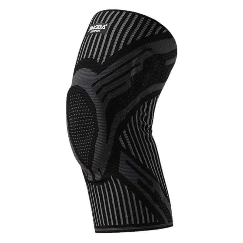Jingba Sports Knee Pads Silicone Spring Anti-Slip Support Basketball Running Cycling Fitness Outdoor Protective Gear Wholesale