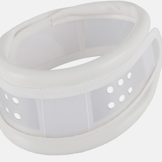 Picture of Cervical Traction Health Care Brace, Adjustable Plastic High-Elastic Neck Support, Pvc Neck Support, Neck Health Care and Physiotherapy
