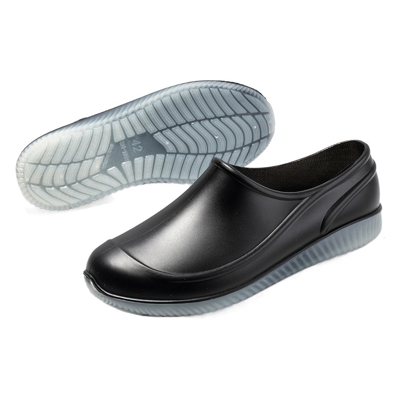 Low-top Non-slip Rain Shoes Men's Luminous Fashion Kitchen Chef Shoes Outdoor Takeaway Rider Labor Protection Waterproof Shoes Women