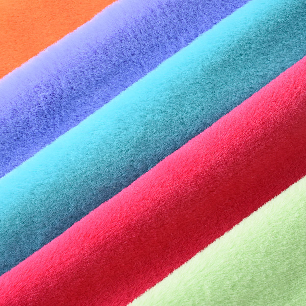 Manufacturer's In-Stock 5mm Premium Velvet 5-Pile Rabbit Fur Fabric for Clothing, Shoes, Toys, and Short Plush Rabbit Fur