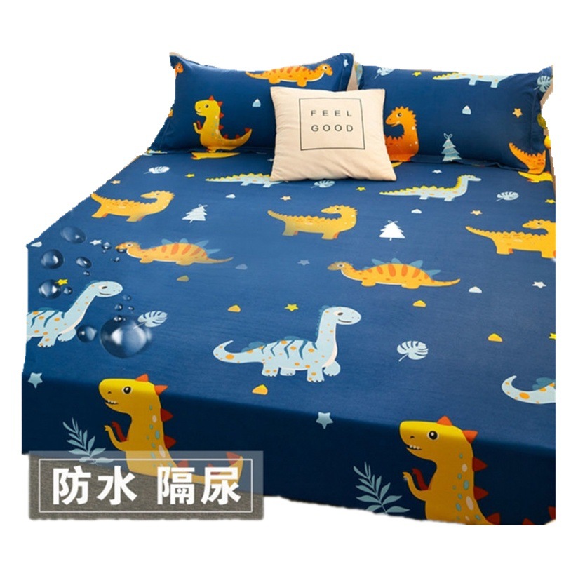Diaper Pad Bed Sheet for Infants and Children, Waterproof, Washable, Large Mattress, Large Size Fitted Sheet, Breathable for Summer, Whole Bed, Cross-Border