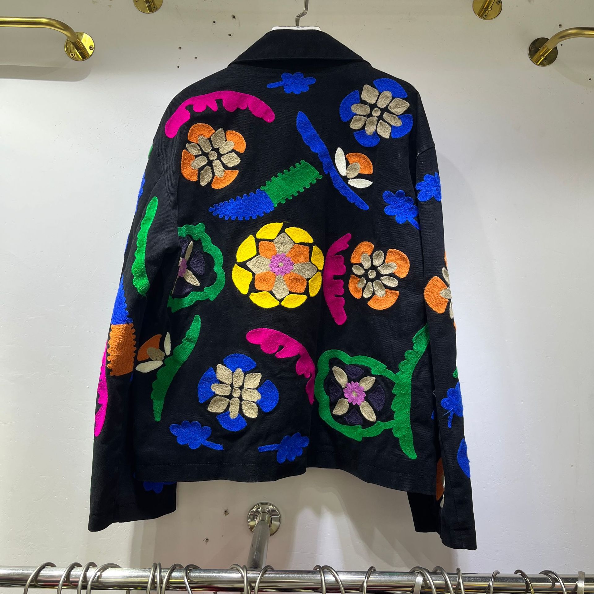 Picture of European Fashion Brand 2024 Autumn New Fashion Heavy Industry Embroidered Fashion Coat Women's Loose All-match Casual Jacket Top