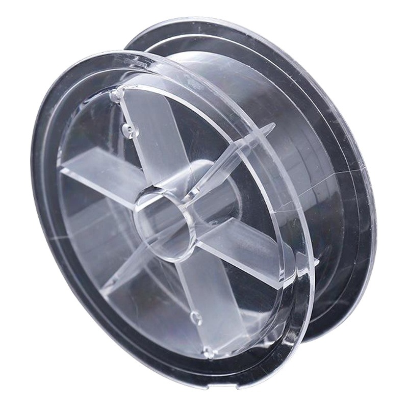Fishing line bobbin plastic shaft I-shaped bobbin blank bobbin ribbon shaft can be STO