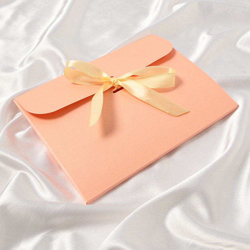 Picture of Scarf Scarf Gift Box Envelope Shape Bow Boutique Gift Box Gift Box Packaging Tie Paper Box