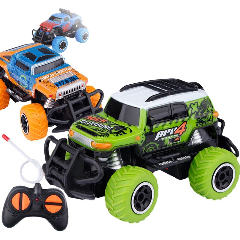 Amazon Graffiti Four-Way Wireless Remote Control Off-Road Climbing Remote Control Car Children's Electric Racing Off-Road Toy Car
