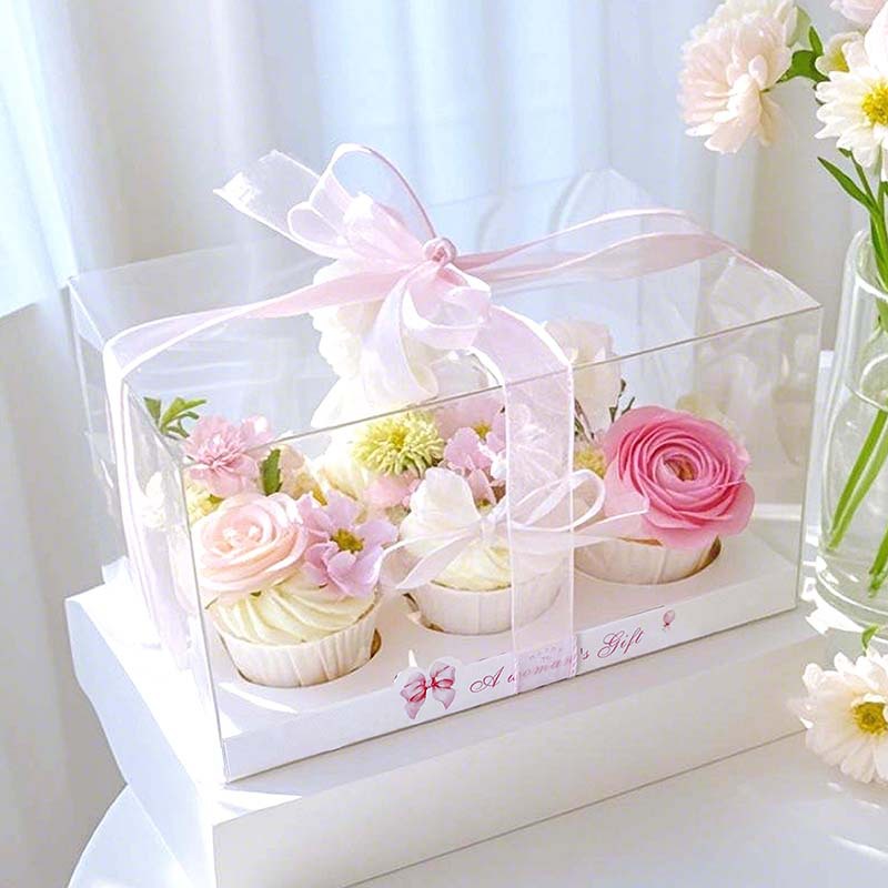 Mother's Day 6 Cupcakes Box 12 520 Cake Box Six/Twelve Pack Maffen Box