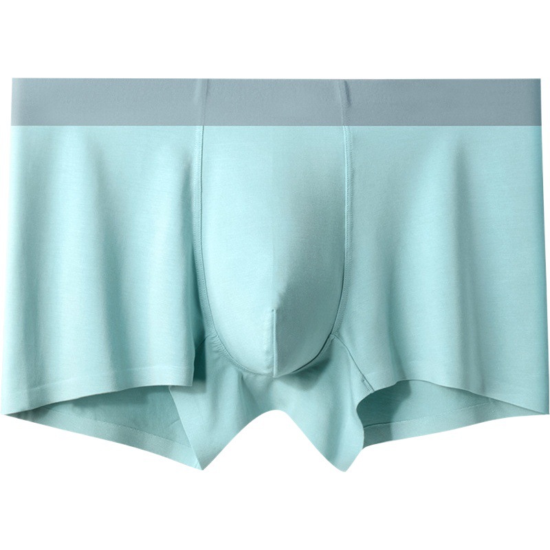 7A Bacteriostatic modal underwear men's mulberry silk inner file seamless breathable men's boxer boxer pants comfortable men's underwear
