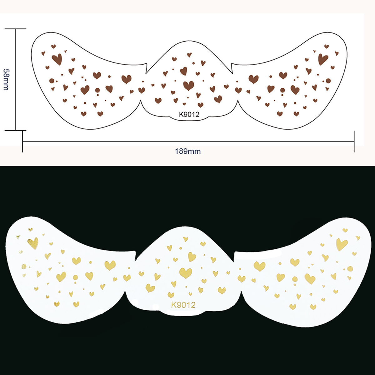Picture of Special-shaped bronzing freckles stickers face makeup stickers tattoo stickers Freckle sticker